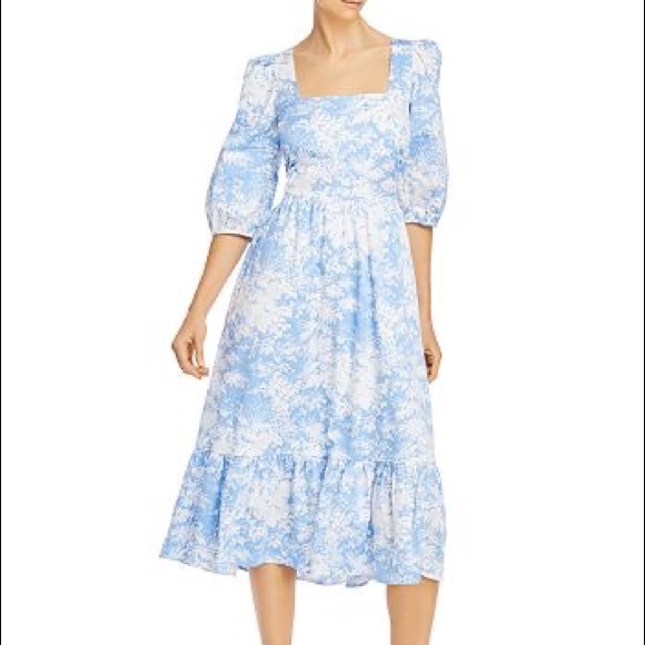 WAYF Mockingbird Cutout Midi Dress - Picture 1 of 6